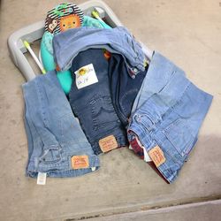 6 Boys Levi's Pants $40 Size 14REG