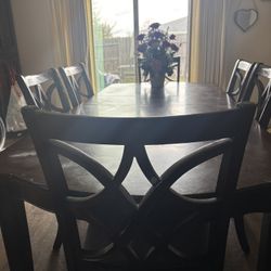 6 Chair Kitchen Table