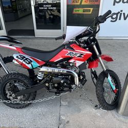 RFZ Apollo 110CC Kid’s Dirt Bike New! Finance For $150 Down Payment!!