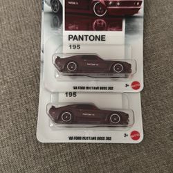 Pantone 69 Ford Mustang Hot Wheel