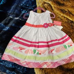Flowers & Petals baby dress 12-18 months new with tags