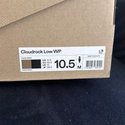 On Cloud Waterproof Shoes  10.5