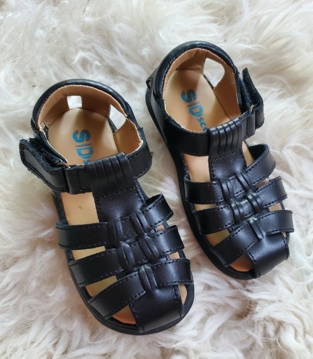Scott David Leather Sandals - Size 8W