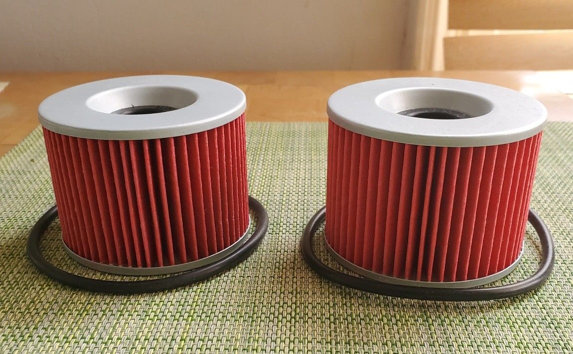 Motorcycle Oil Filters Set Of Two