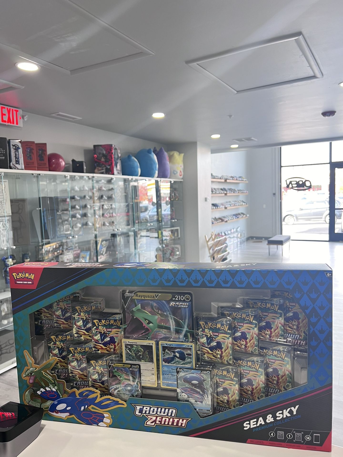 Brand new Pokemon Crown Zenith Sea & Sky Collection
