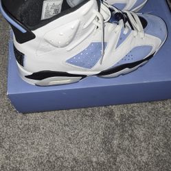 Retro Jordan 6 Unc White