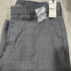 Express Photographer Slacks NEW.  28x32 Grey