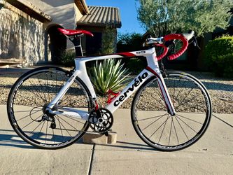 2012 Cervelo S5 Carbon Aero Road SRAM Rival Size 56