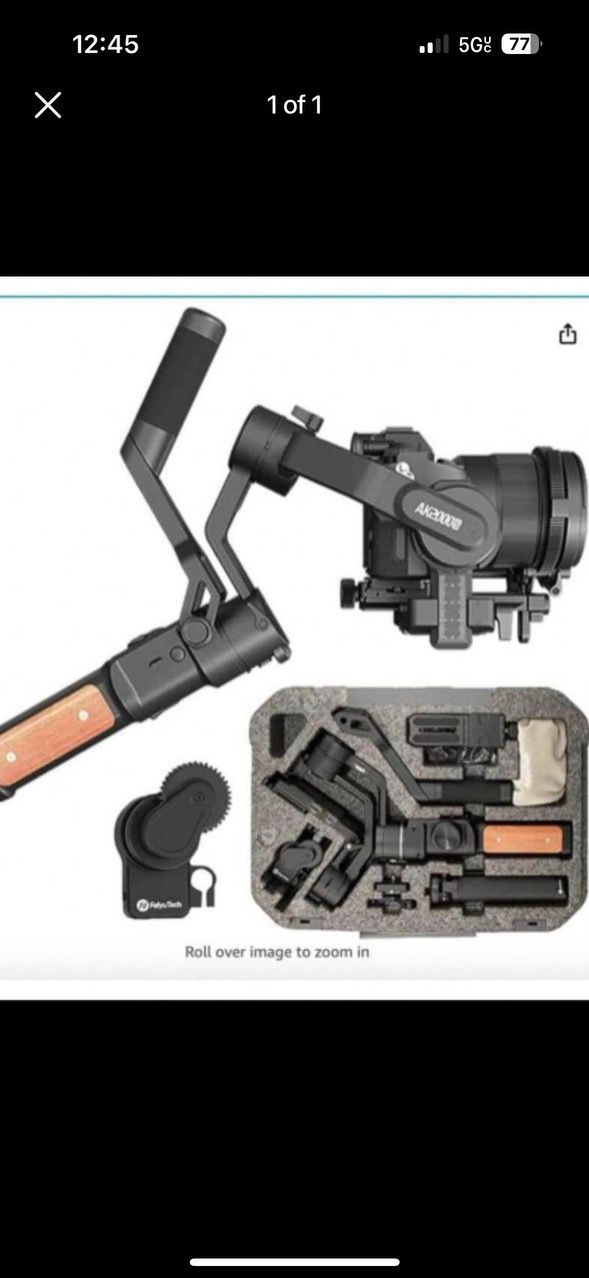 Feiyu Tech Official AK2000s- Camera Stabilizer DSLR