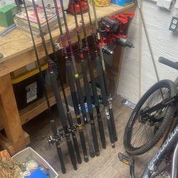 Custom Salt Water Fishing Poles