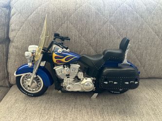 1995 Toy State Industries Turbo Chopper with Flames
