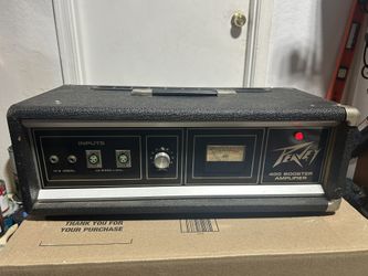 Peavey Series 400 Booster Amps Vintage