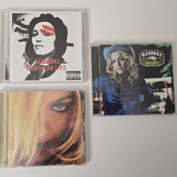 3 MADONNA CD Lot American Life Greatest Hits Volume 2 Music Lot Of 3 CDs