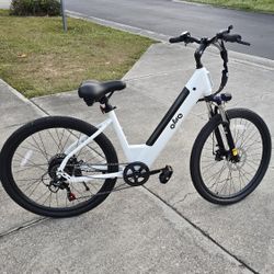 Electric Bike *ZERO MILES* Qbike - Se Habla Español 