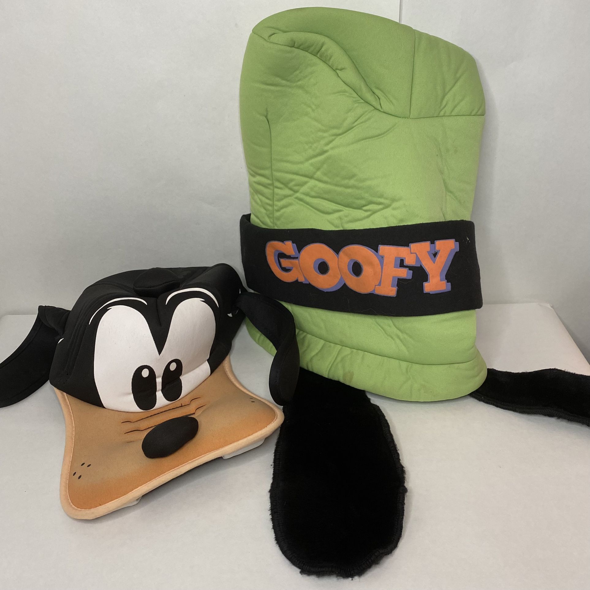 Disneyland Resort Goofy Hats (Top Hat With Long Ears + Baseball Cap)
