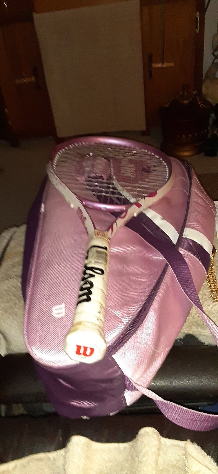 Wilson Hope Tennis Racket With Triple Tennis Bag