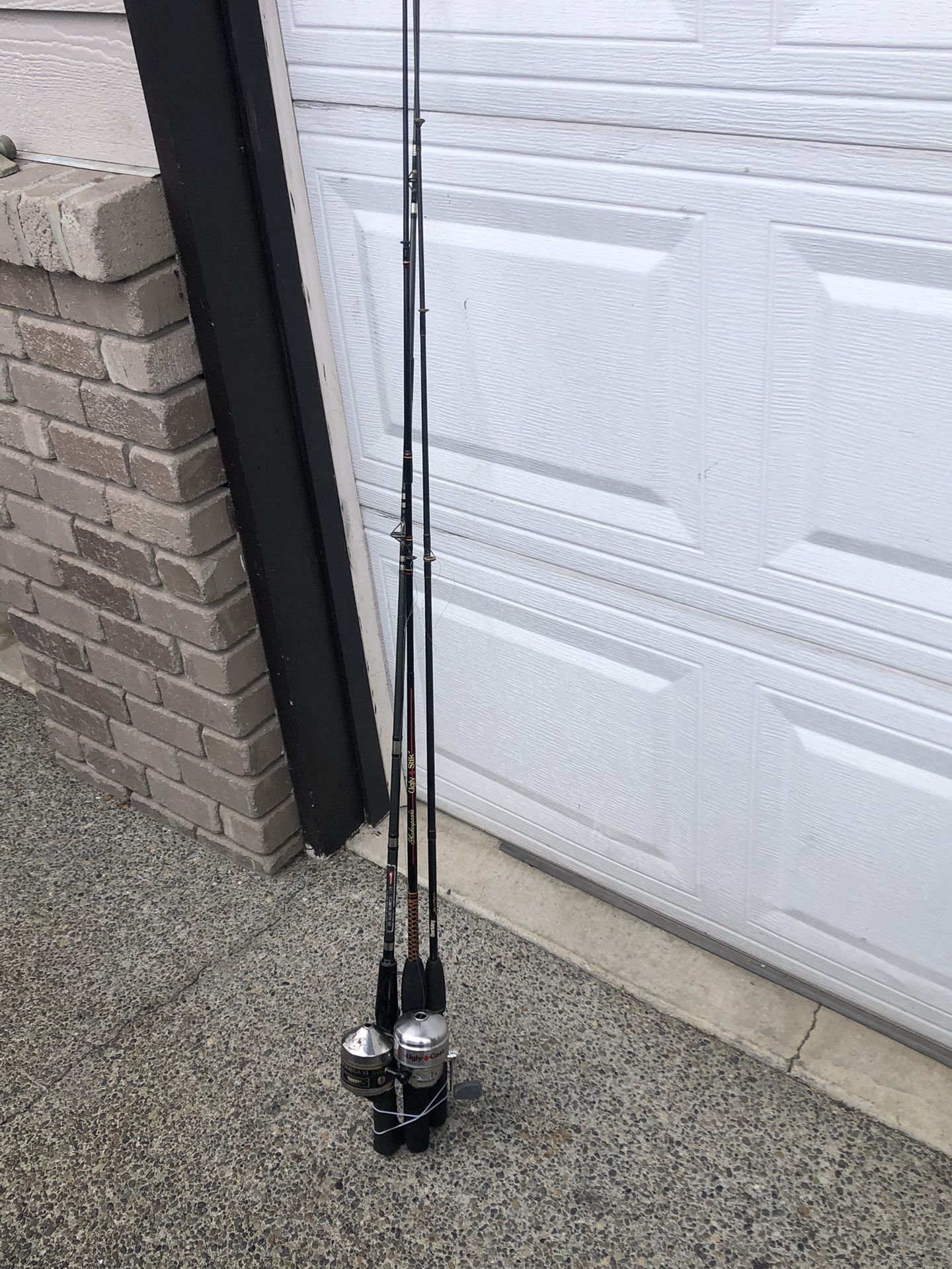 3 Fishing Rods