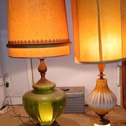 Antiques Lamp With A Night Light