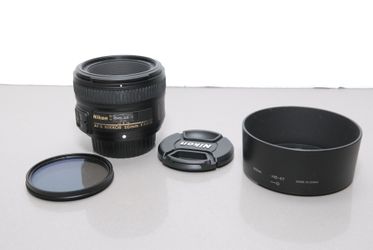 Nikon AF-S 50mm f1.8 G lens