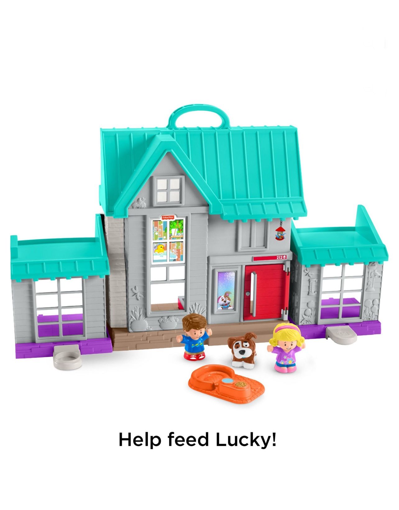 Playhouse, Big Helpers Home Electronic Playset, 7 Play Pieces, New in Box