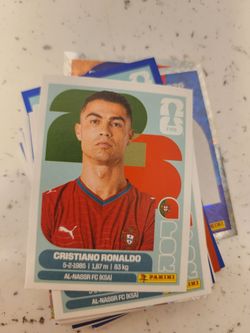 Cristiano Ronaldo panini world cup 26 trade for Messi