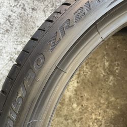 Panamera Rears 315/30/21 Pirelli Pzero (2 Tires) $200.00/ Both 