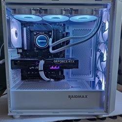 White Gaming PC i5 14600k Msi 5060