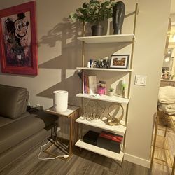 2 Bookshelf 1 Mini Bar And  Hallway Table