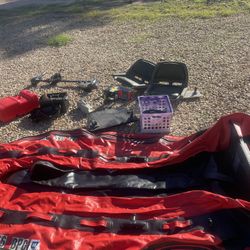 Inflatable boat, trolling motor