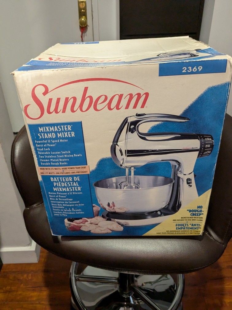 Sunbeam Mixmaster Stand Mixer In Box