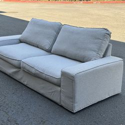 Sofa Couch Light Gray (Free Delivery)🚚 