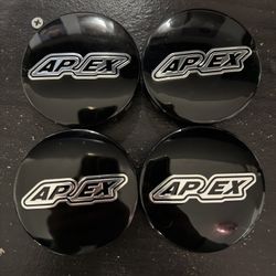 Apex Wheels Center Caps 