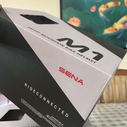 Sena Smart MTB Helmet M1 Size M Matt Black Color for Men *NEW OTHER*