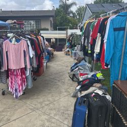 Yard Sale! Lots Of Kids Clothes Of All Sizes 