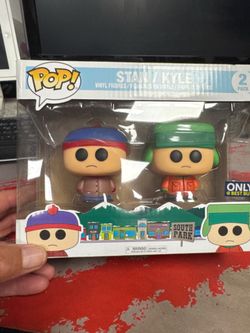 Vaulted South Park Funko Pop Lot - Stan & Kyle 2-Pack + The Coon (Exclusives
