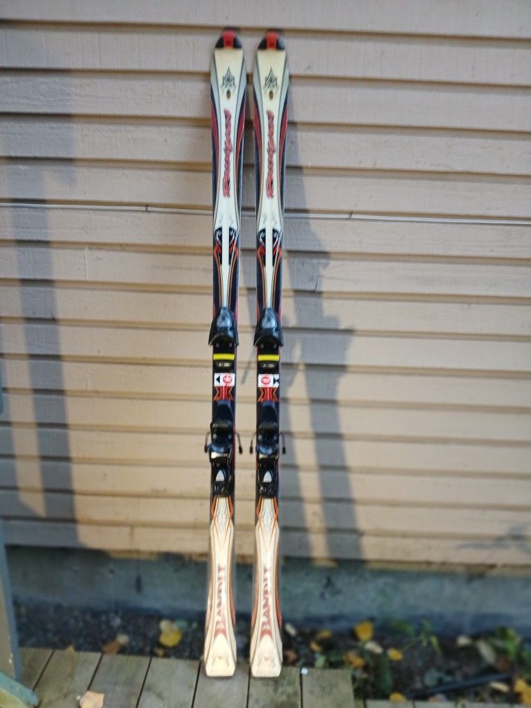 Rossignol Bandit X Free Ride 177cm With Salomon S912 Ti Easy Adjust Bindings