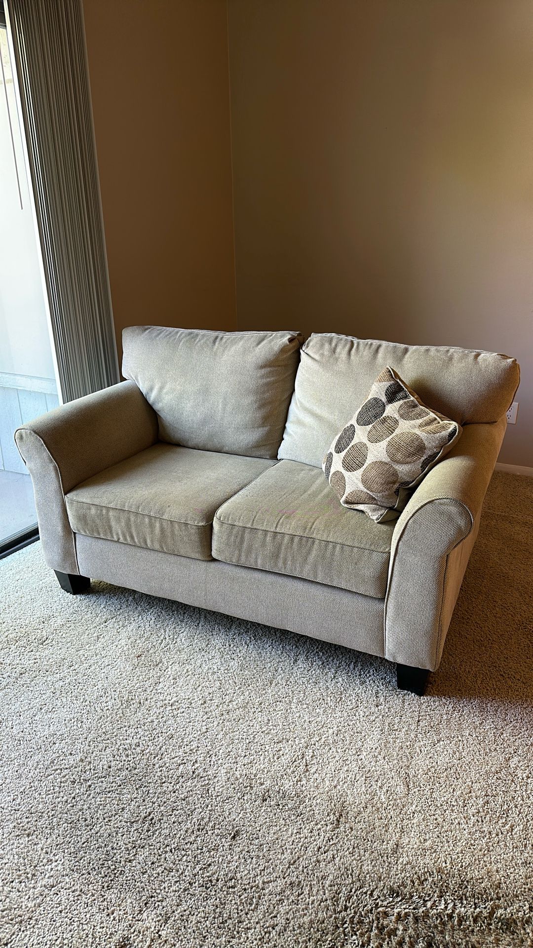 FREE Tan Loveseat ~60”