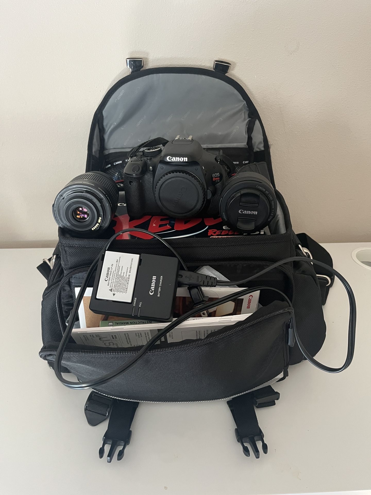 Canon Rebel T3i camera