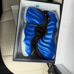 nike foamposite royal blue 
