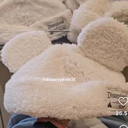 Disney Park beanie Sherpa Hat 