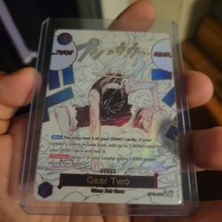 One Piece Card Game Second Gear Alt Art