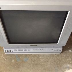 Panasonic tv vhs dvd combo