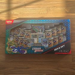 Pokemon Crown Zenith Sea and Sky Sealed