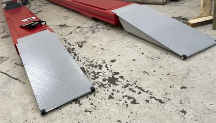 Rotary sizer lift ramps