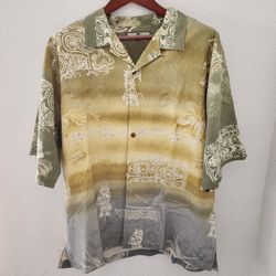 Tommy Bahama 100% Silk Shirts -XL