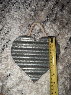 Metal Heart Decor