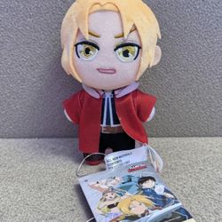 Fullmetal Alchemist Edward Elric 4.5" Hook Clip Plush