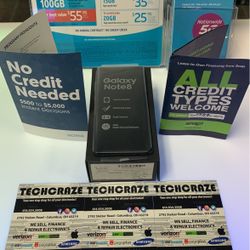 Samsung Galaxy Note 8 Fully Unlocked Like New