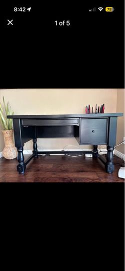 Pottery Barn Desk Solid Wood
