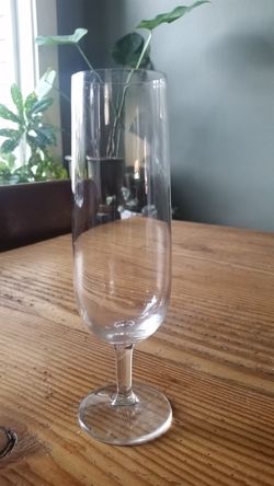 Vintage champagne flutes